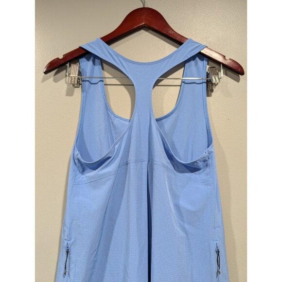 Title Nine Dress Blue Sleeveless Zip Athletic Pockets Lightweight Hiking Tank XS - Picture 16 of 16